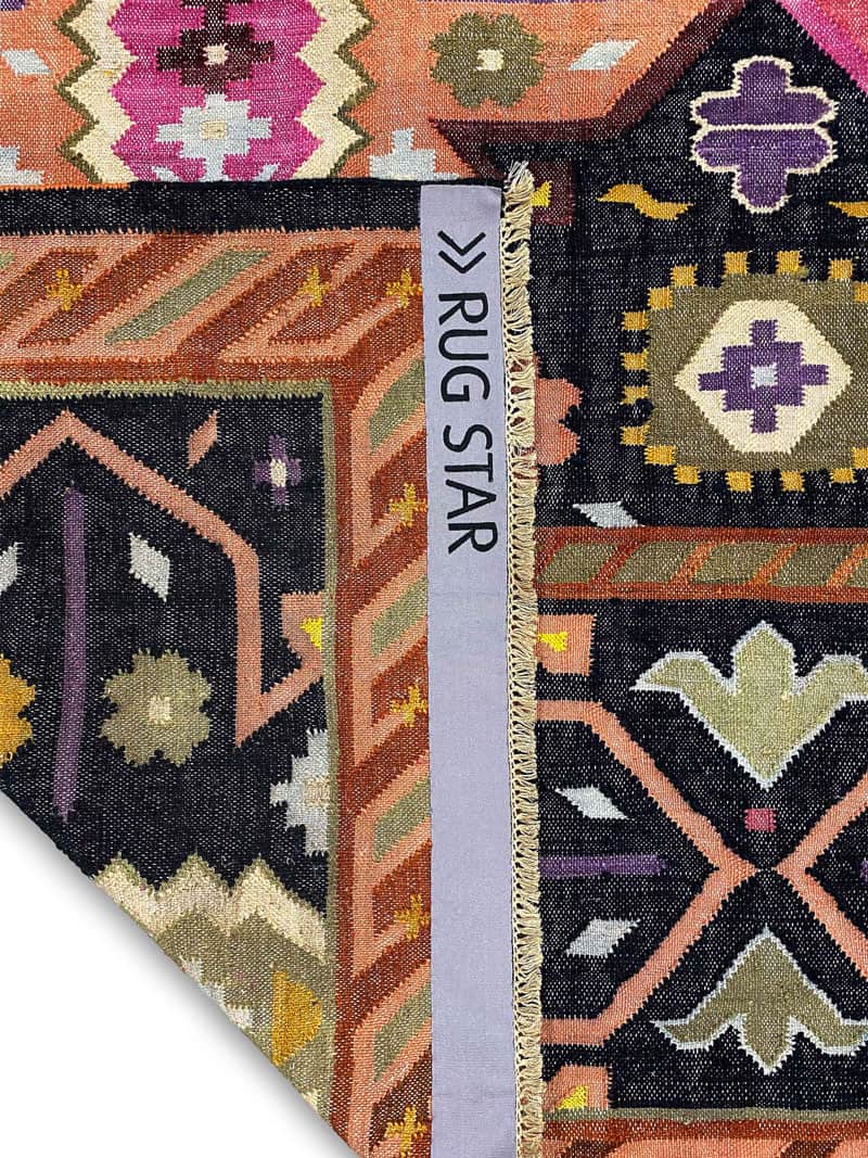 Ексклюзивний килим ручної роботи Flatweave | Розмір: 183 x 274 см