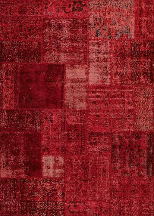 Килим печворк Red