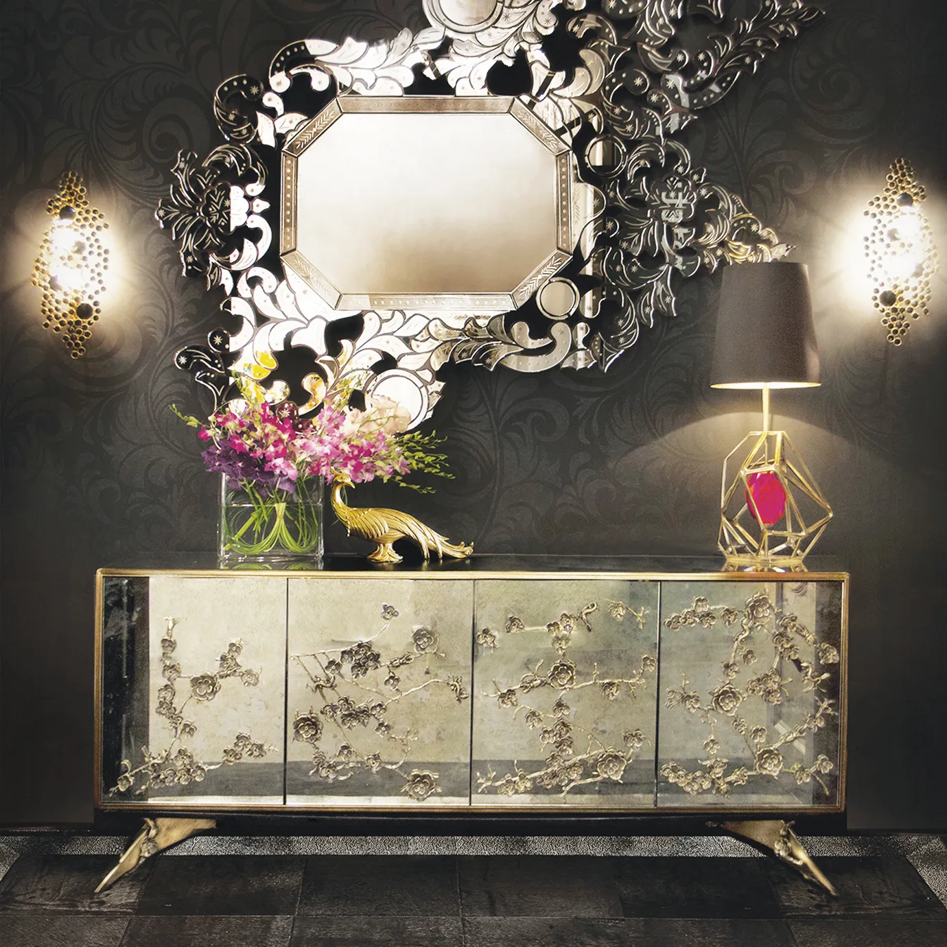 Тумба Mirage Aged Mirror