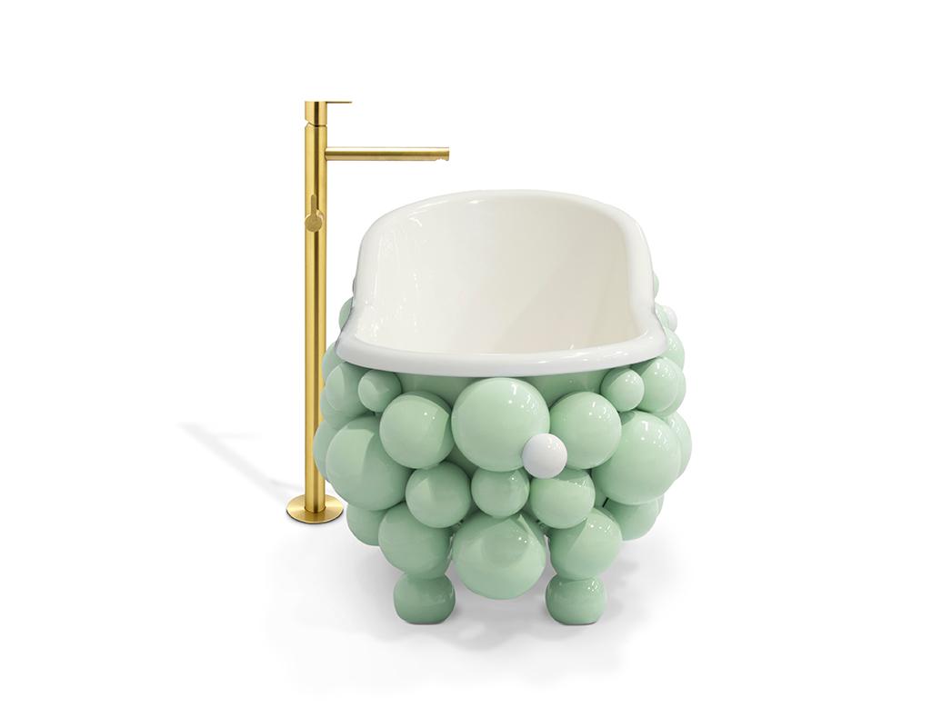 Дизайнерская ванна Gravity Green