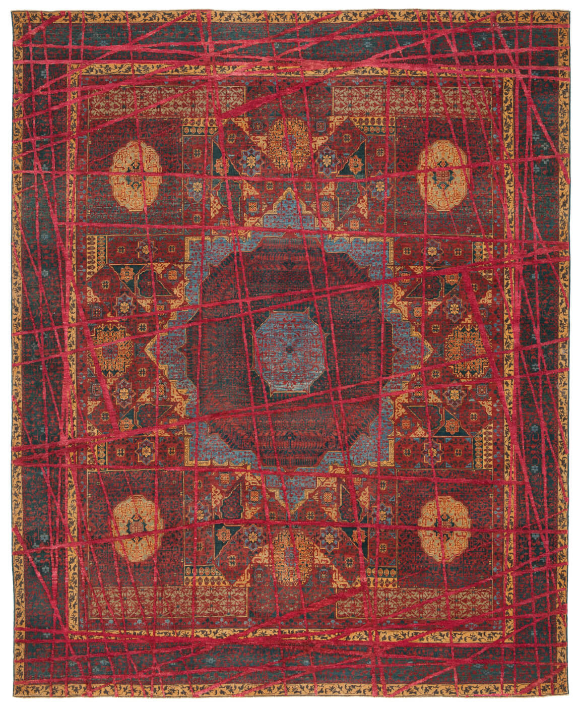 Ковер эксклюзивный Mamluk Columbus Wrapped Red