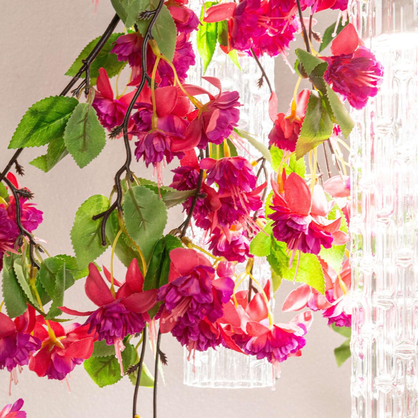 Мала каскадна люстра Pink Cascade