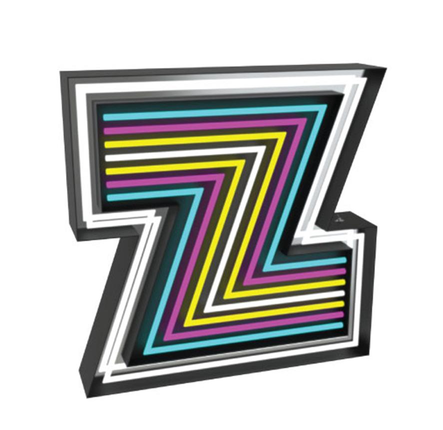 Светильник Zephyr Letter Z