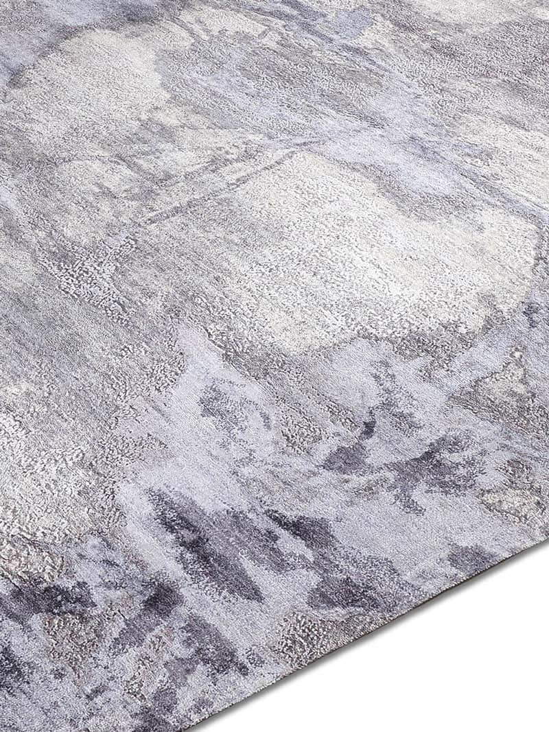 Элегантный узелковый ковер ручной работы Light Grey ☞ Розмір: 305 x 427 см