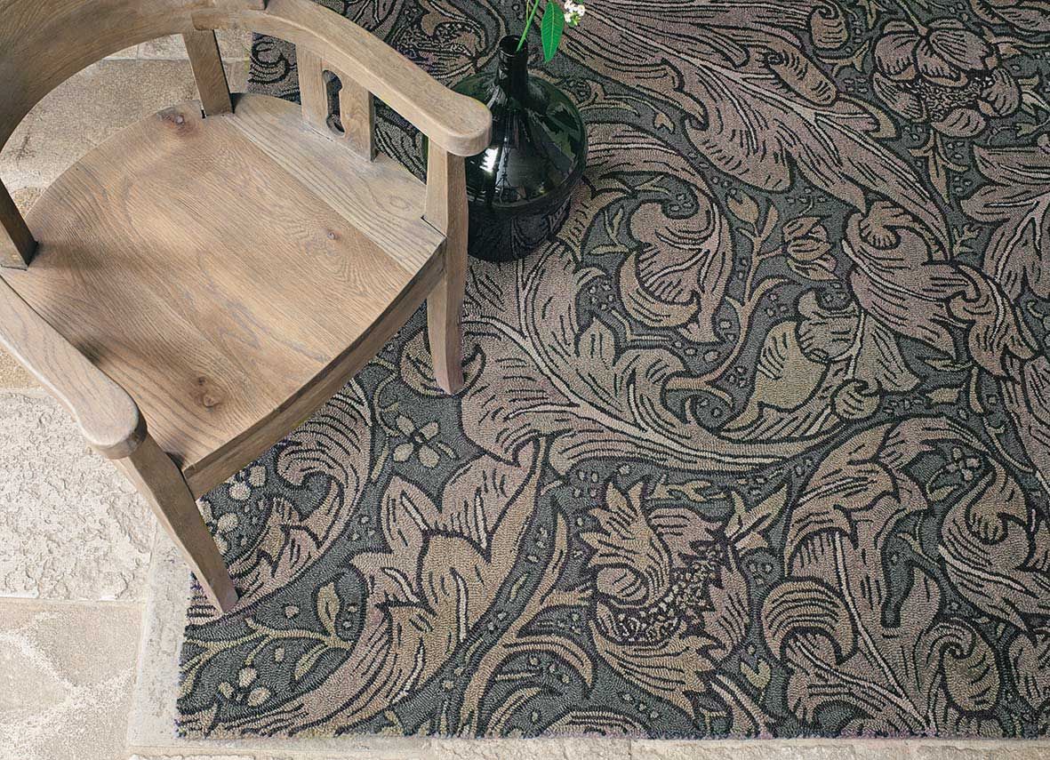 Килим Bachelors Button Charcoal ☞ Розмір: 250 x 350 см