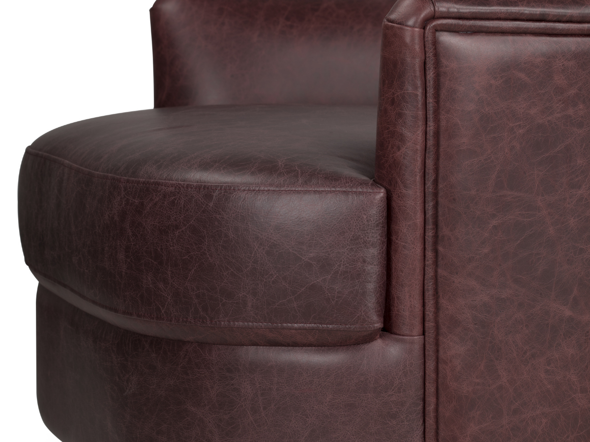 Одноместный кожаный диван Leather
