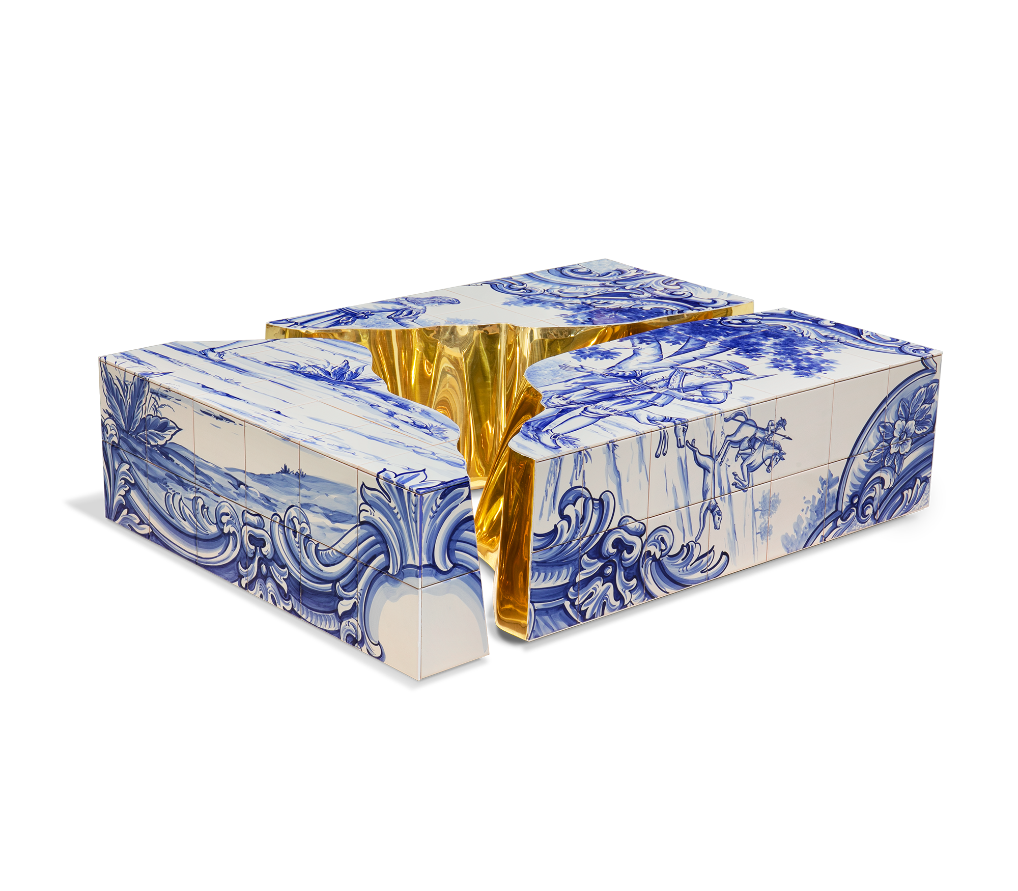 Журнальный столик Fissure Tile