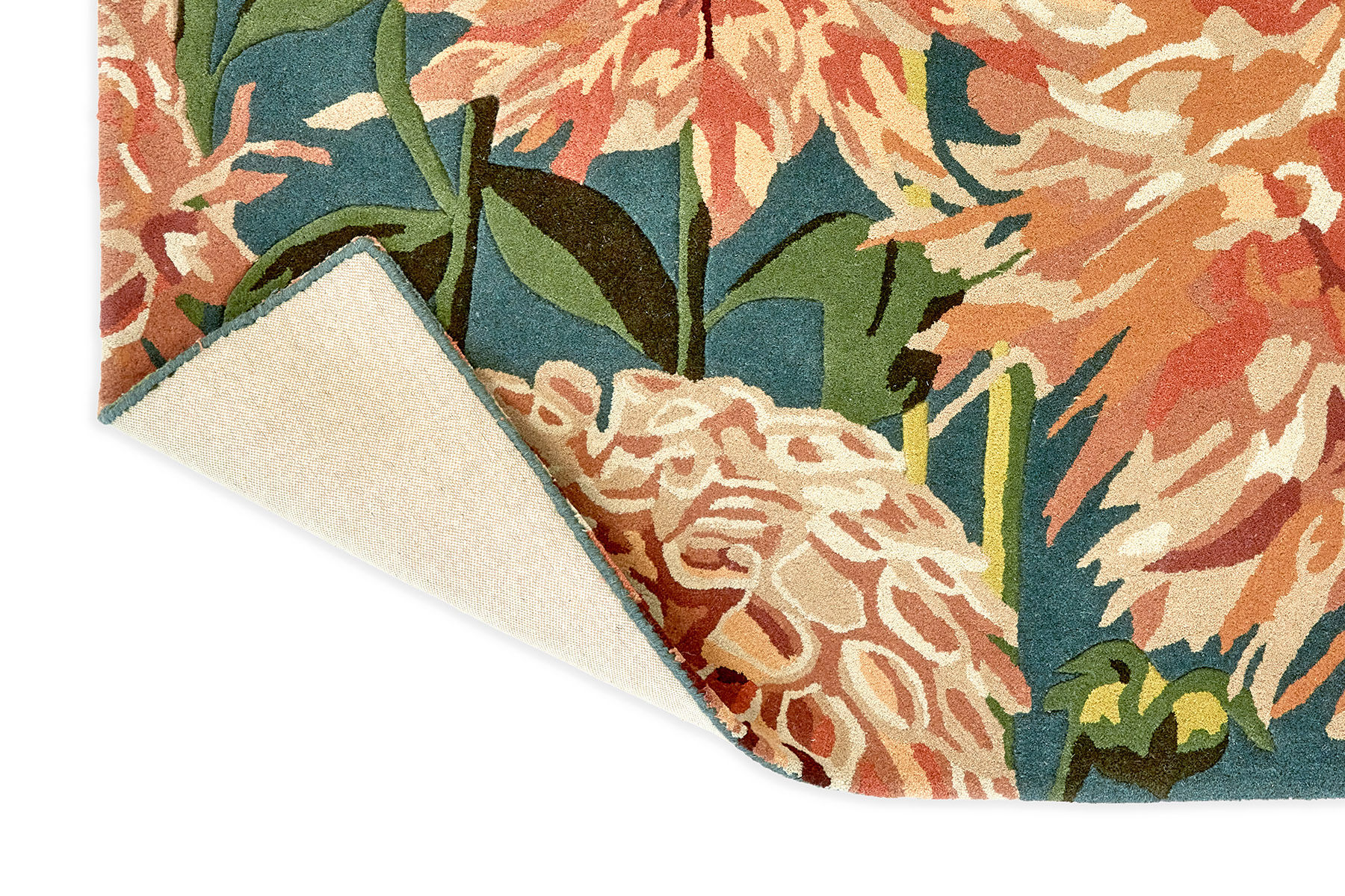 Современный дизайнерский ковер Dahlia Coral / Wilderness