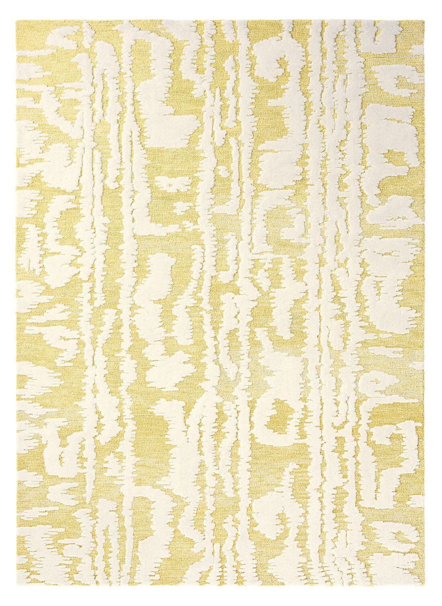 Килим жовтий Waterwave Stripe Citron ☞ Розмір: 170 x 240 см