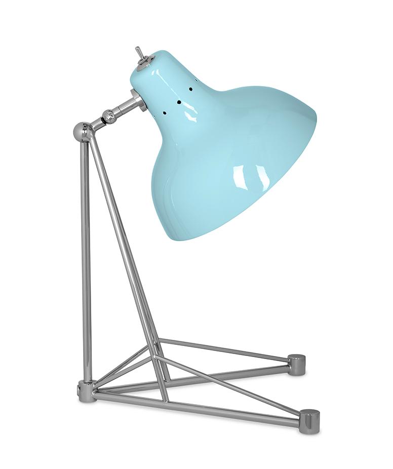 Celestia Blue Desk Lamp