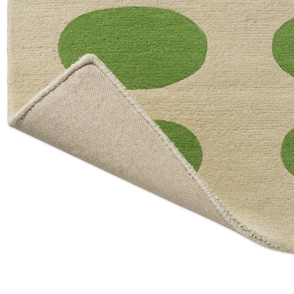 Ковёр Optical Oval Green/Cream | Размер: 120 × 180 см