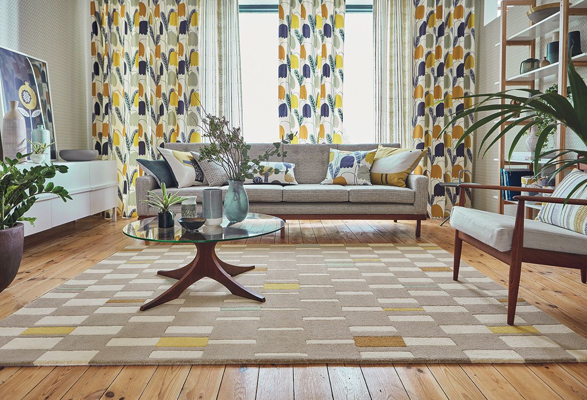 Шерстяний килим преміум Living Blok Dandelion ☞ Розмір: 200 x 280 см