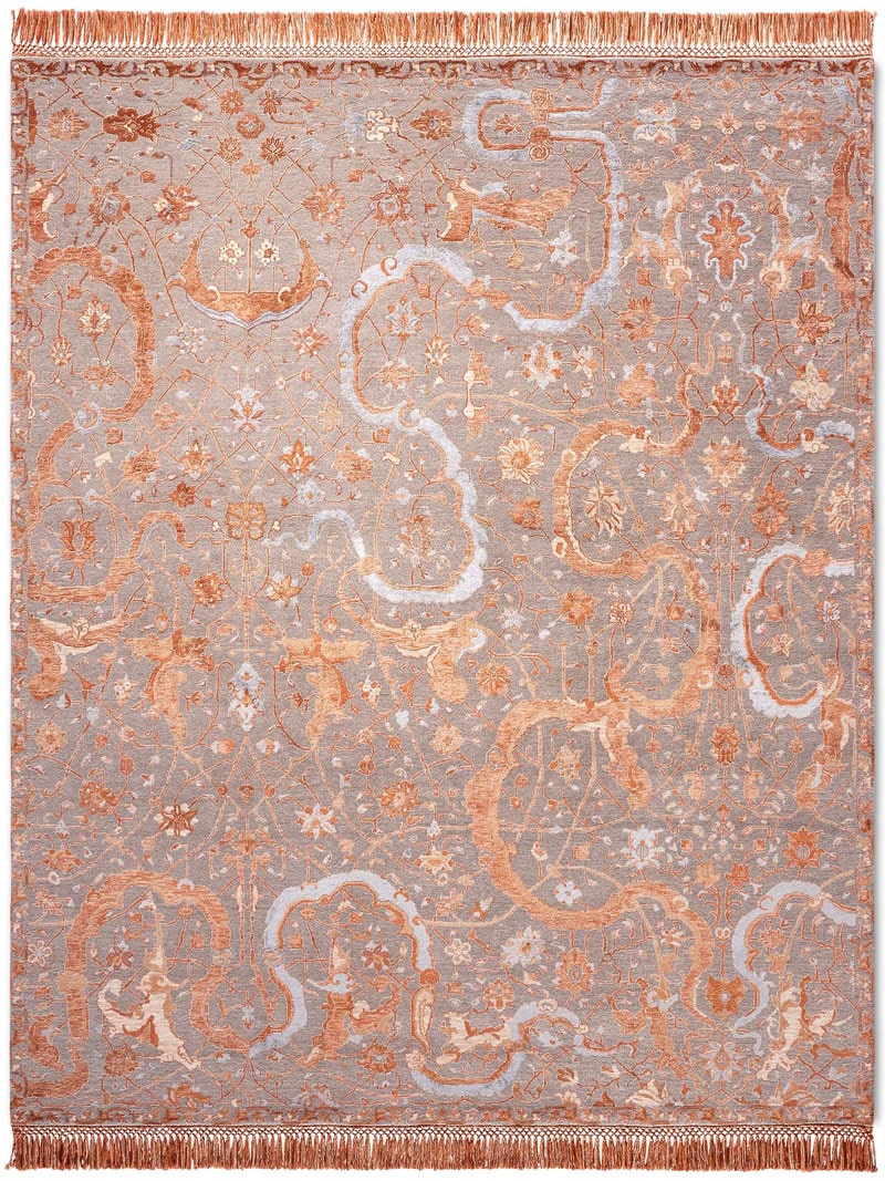 Элитный ковер Tabriz Orange