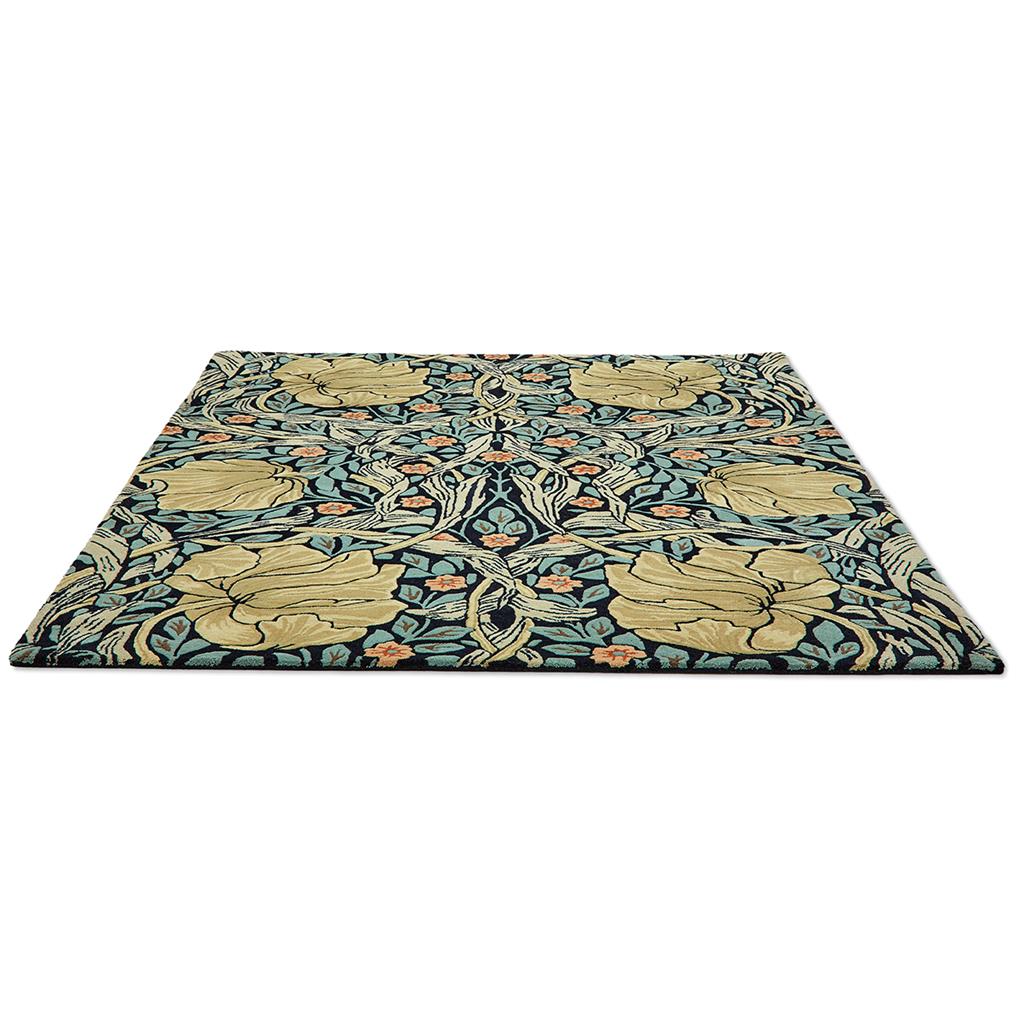 Килим ручної роботи Pimpernel Indigo 028818 | Розмір: 140 x 200 см