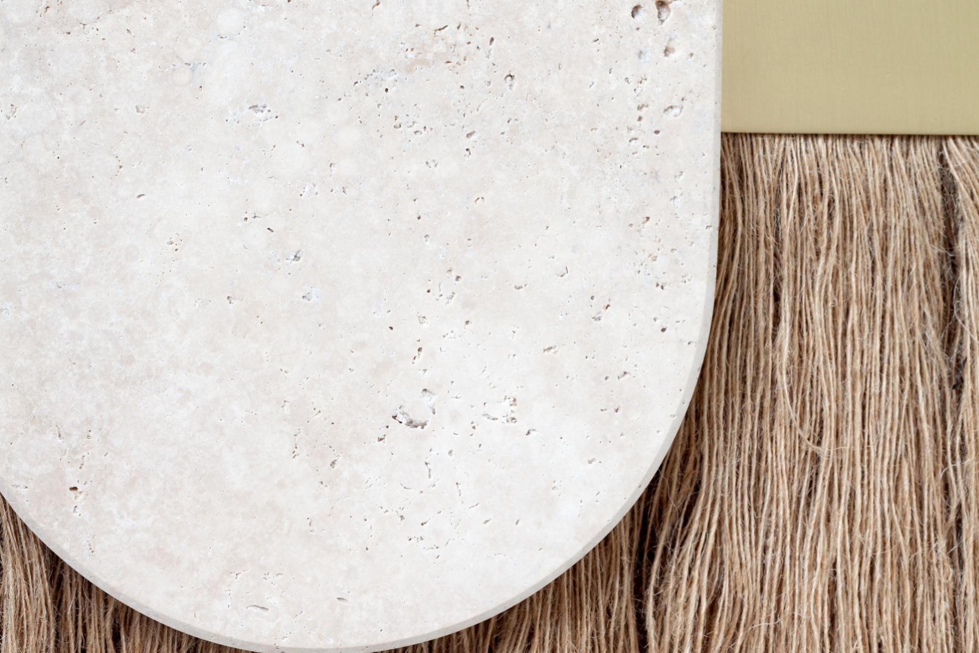 Декоративное настенное зеркало Souk Ecru Cream
