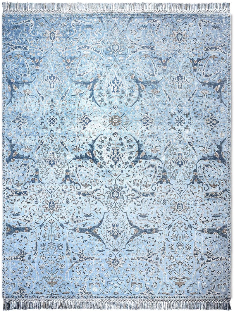 Преміальний килим Teheran Blue | Розмір: 122 x 183 см