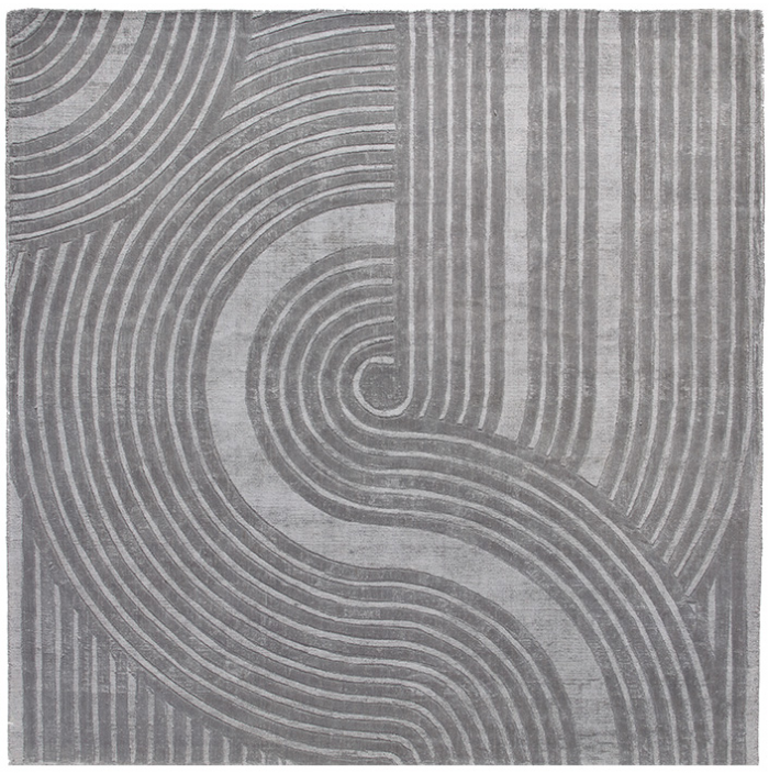 Килим сучасний дизайнерський Grey | Розмір: 200 x 300 см
