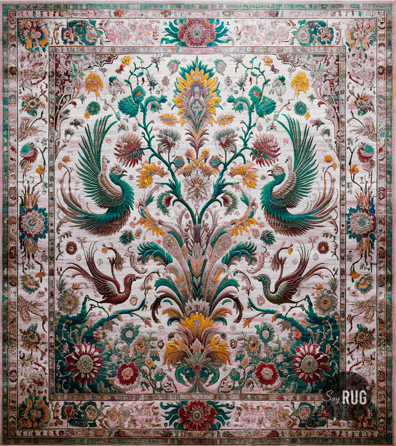 Килим преміум класу Paradise Garden Green | Розмір: 300 x 400 см