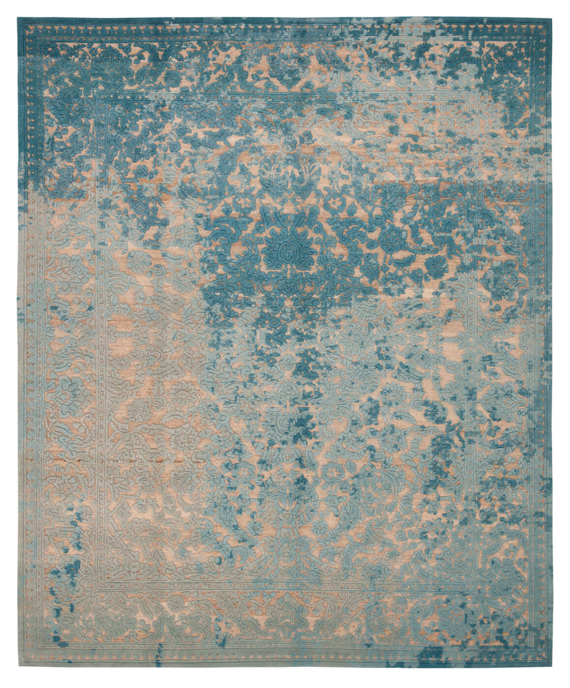 Килим Mauro Angaa Grey Blue ☞ Розмір: 200 x 300 см