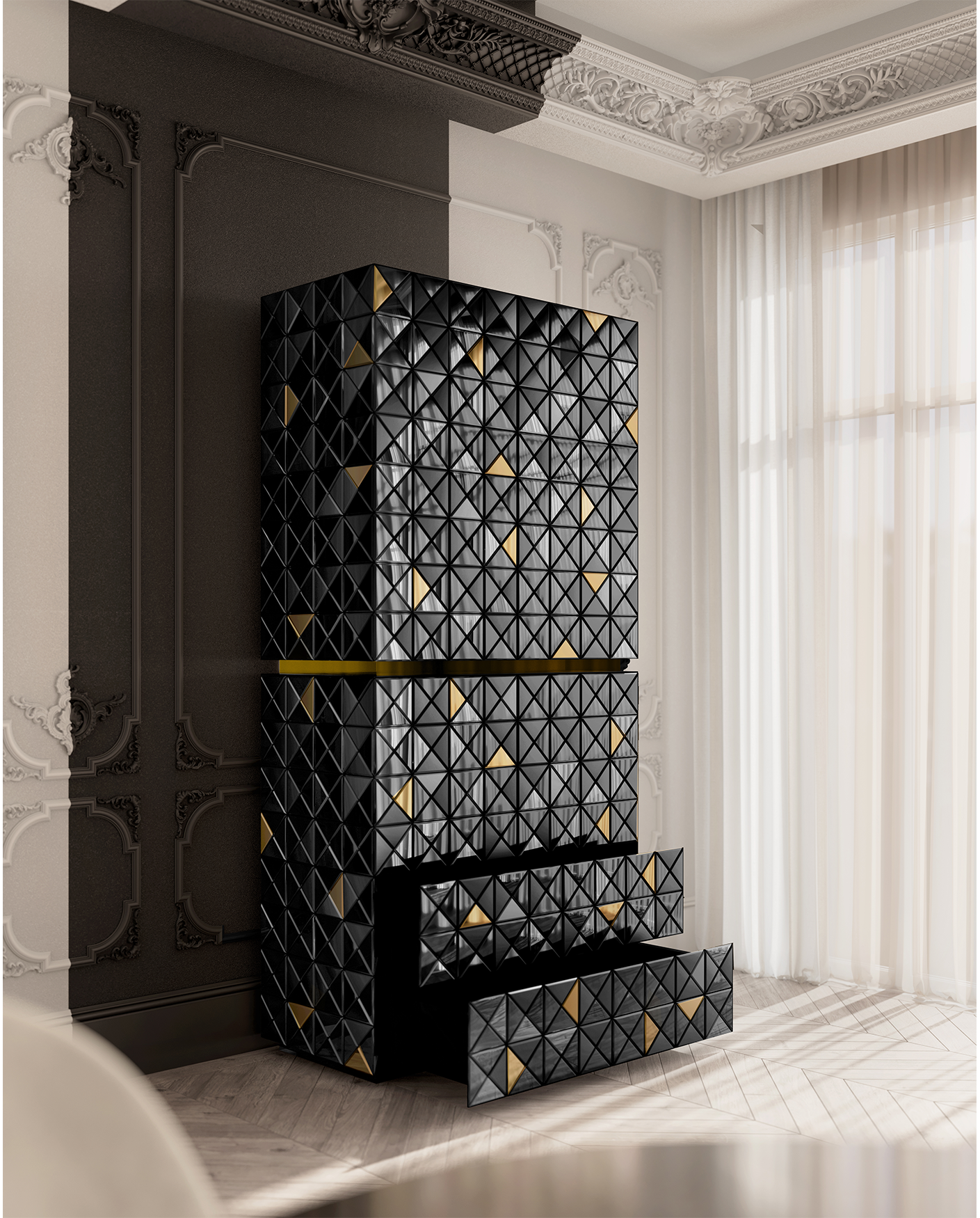 Шафа Mosaic II Black