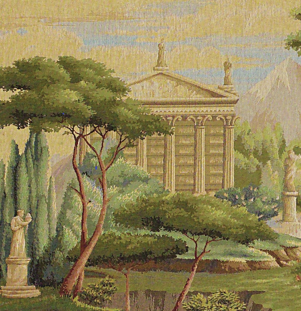 Гобелен Panoramic View on a Garden