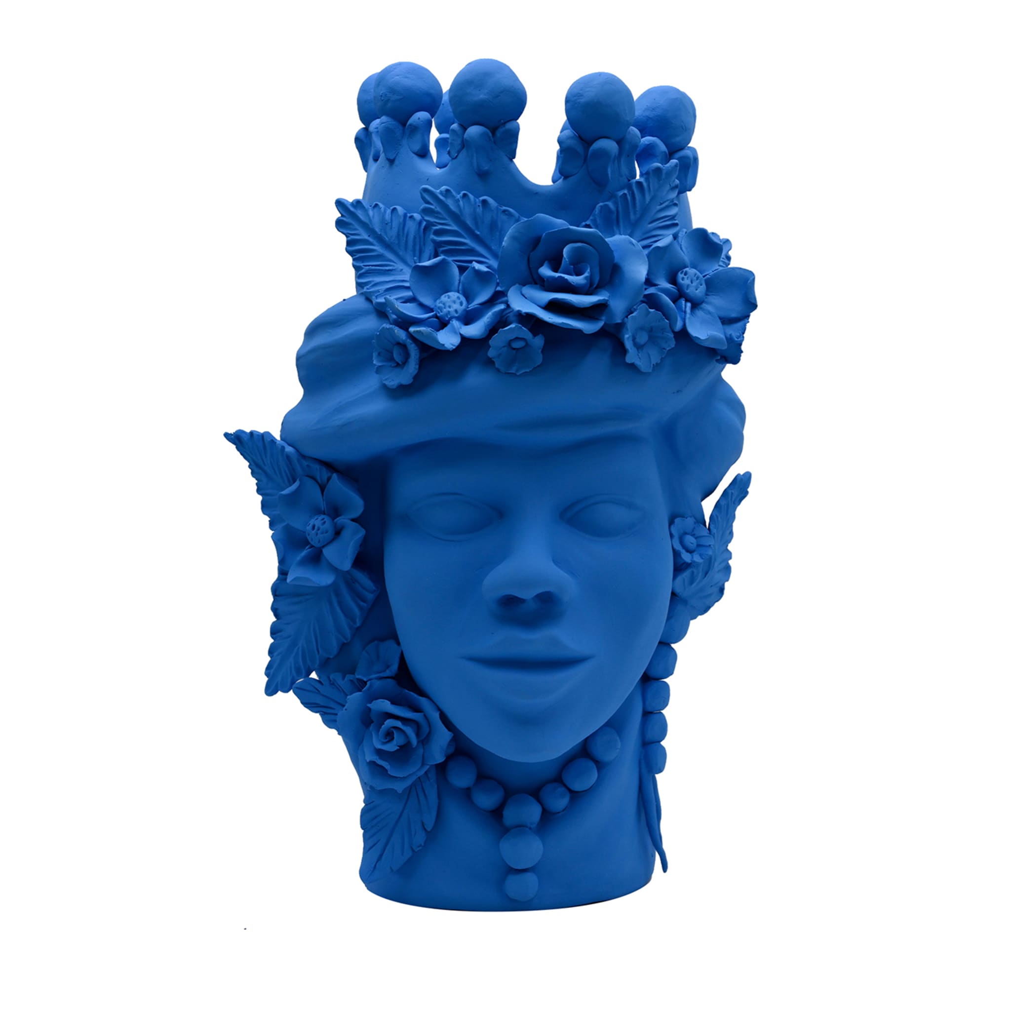 Синя скульптура Moor's Head