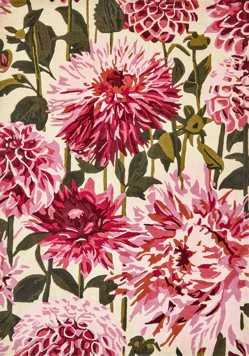 Современный дизайнерский ковер Dahlia Fuchsia / Palm | Размер: 200 x 280 см