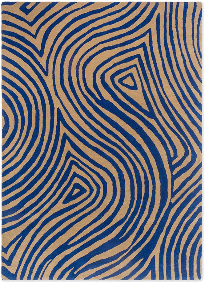 Килим Decor Groove Electric Blue 097708 | Розмір: 140 x 200 см