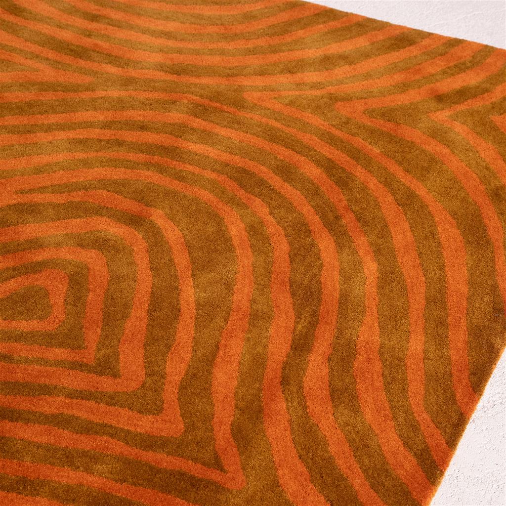 Килим Decor Groove Burnt Orange 097703 | Розмір: 200 x 300 см