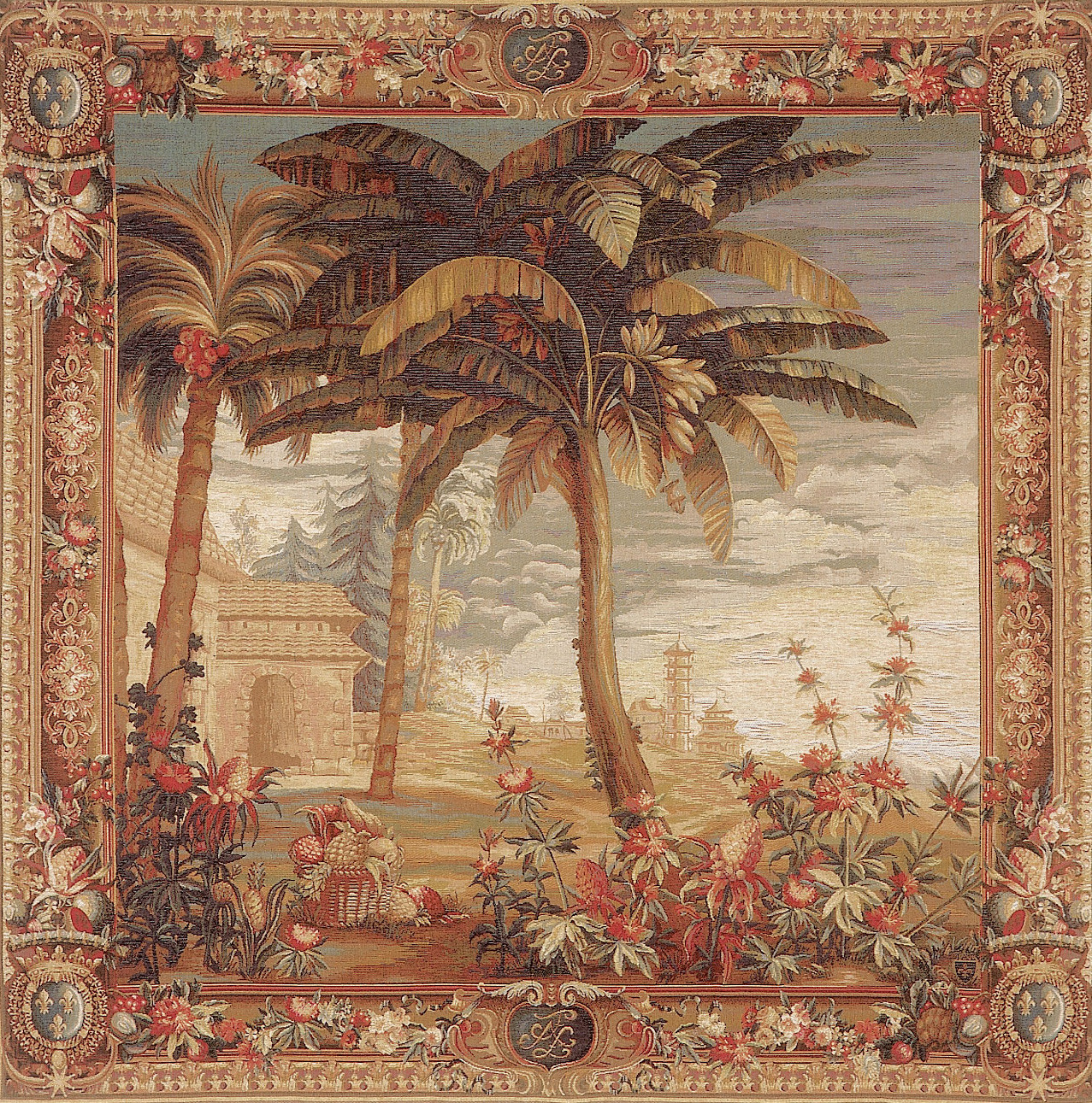 Гобелен The Pineapple Harvest - Exotic Landscape