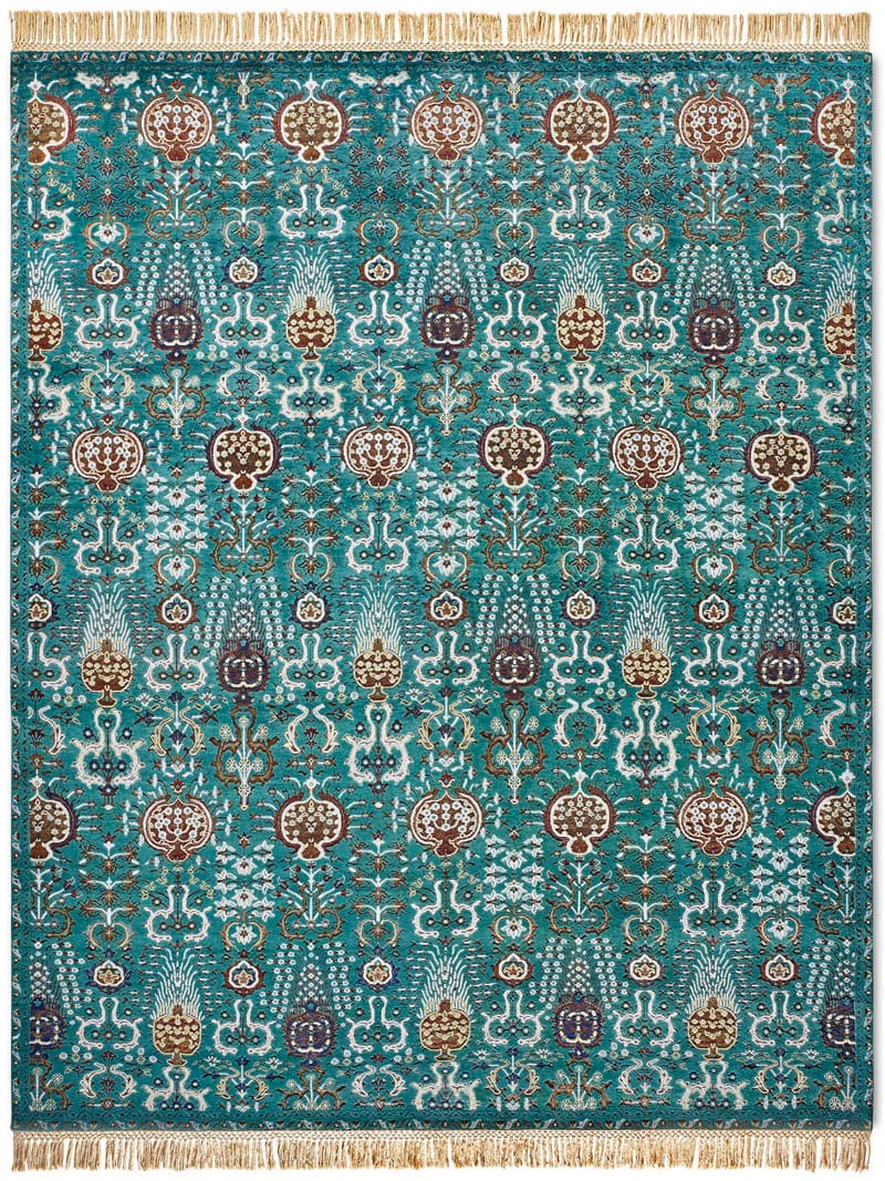 Премиальный ковер Isfahan Green