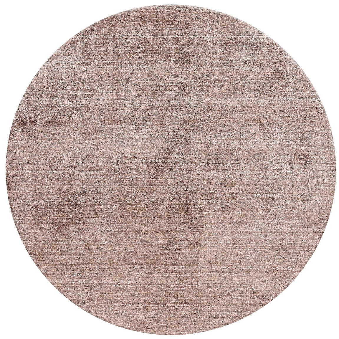 Круглий килим із бамбукового шовку Round Powder Bamboo Silk | Розмір: Ø 300 см