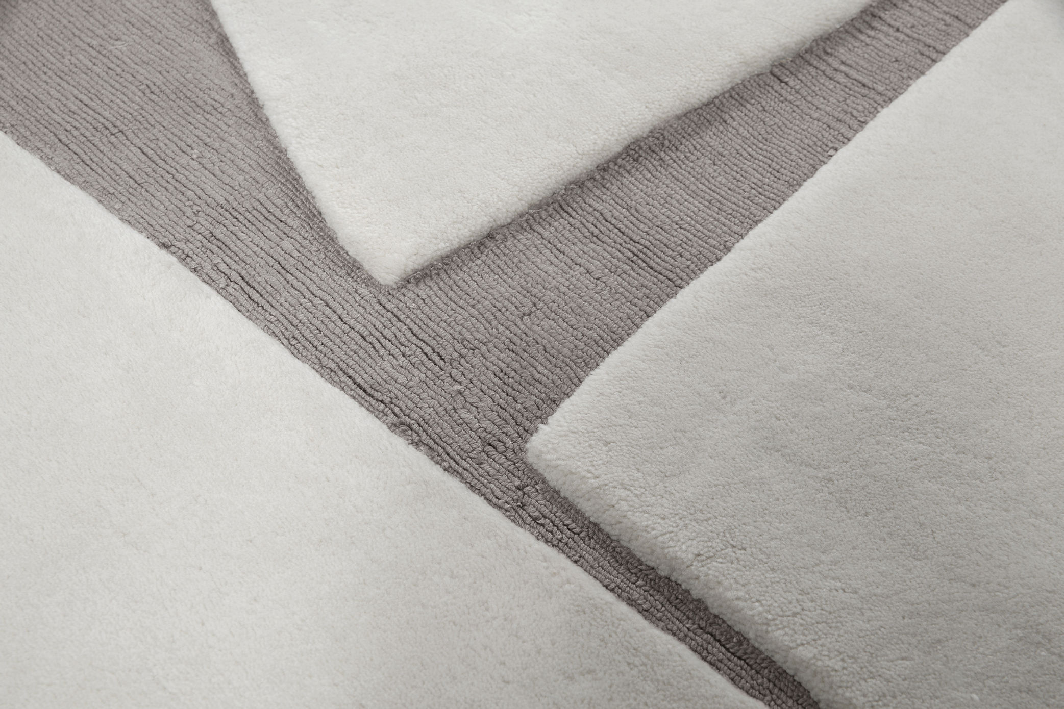 Оригінальний килим ручної роботи Shaped Gray | Розмір: 300 x 400 см