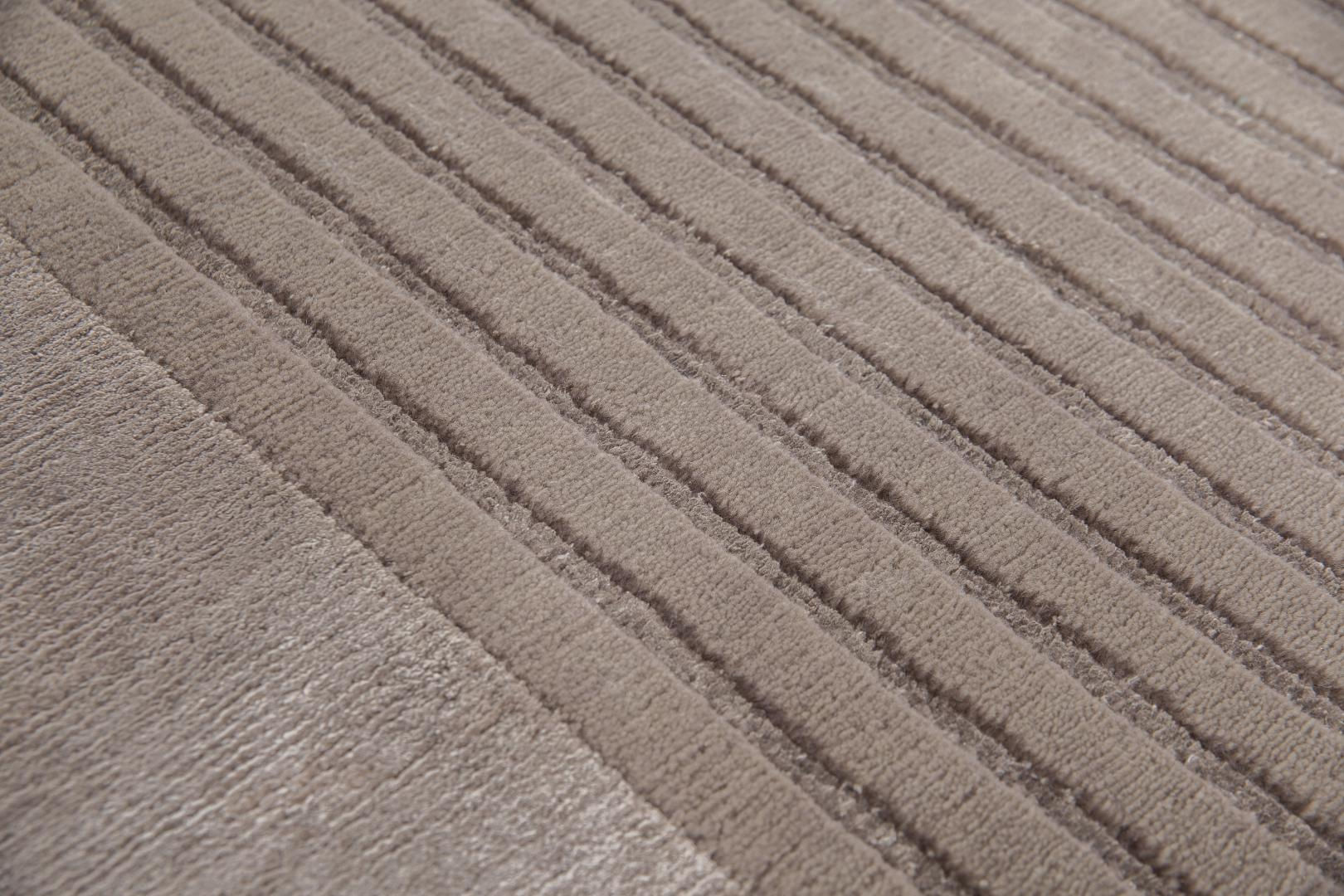 Ковер геометрический ручной работы Beige Frame