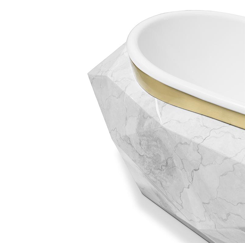 Дизайнерская ванна Gemstone Faux Marble