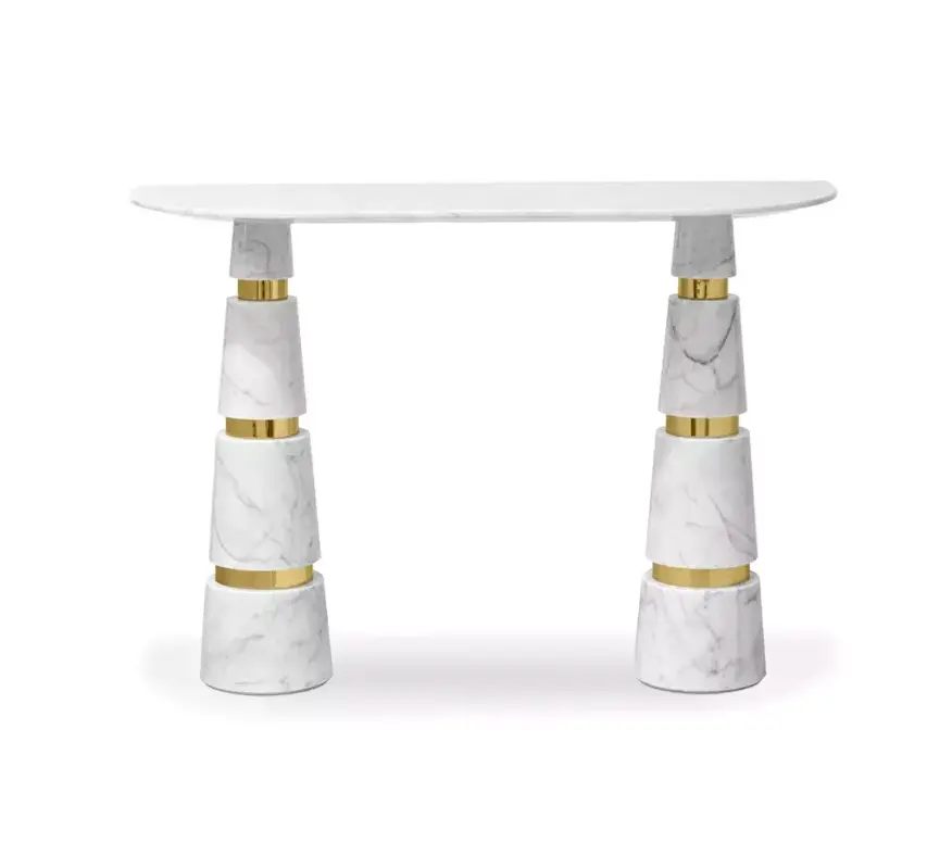 Консоль Avalanche Carrara Marble