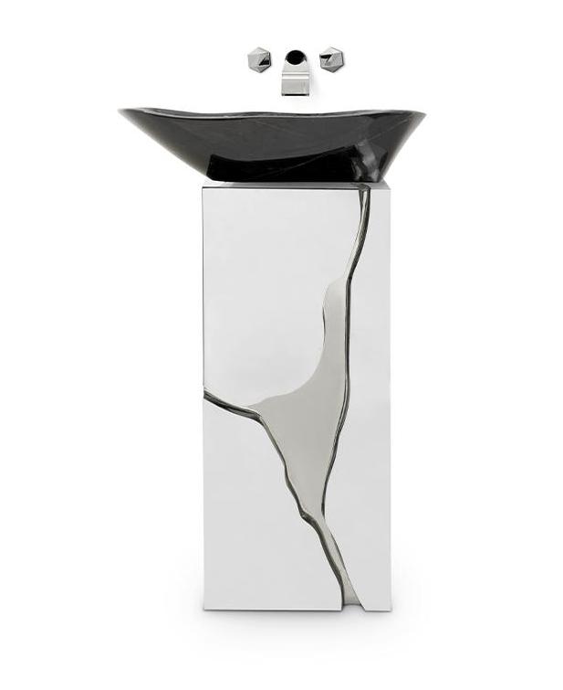 Раковина на п'єдесталі Fractured Design
