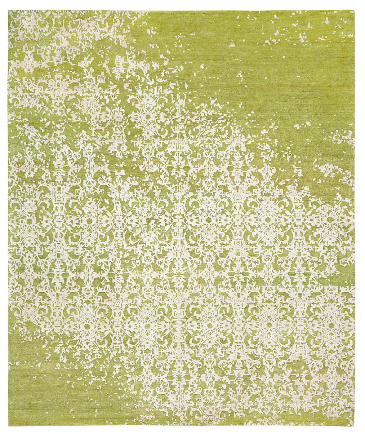 Ковер Milano Raved Green White ☞ Размер: 500 x 600 см