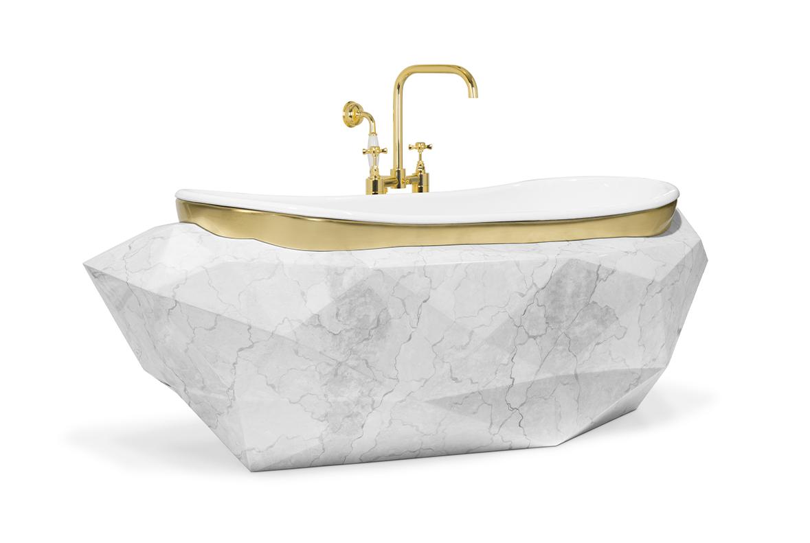 Дизайнерская ванна Gemstone Faux Marble