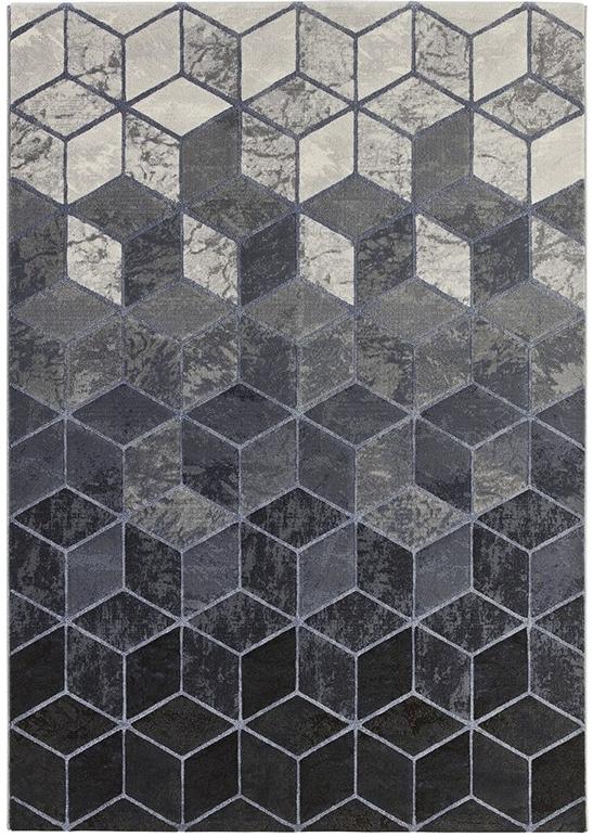 Ковер Geometric Grey ☞ Размер: 200 x 290 см