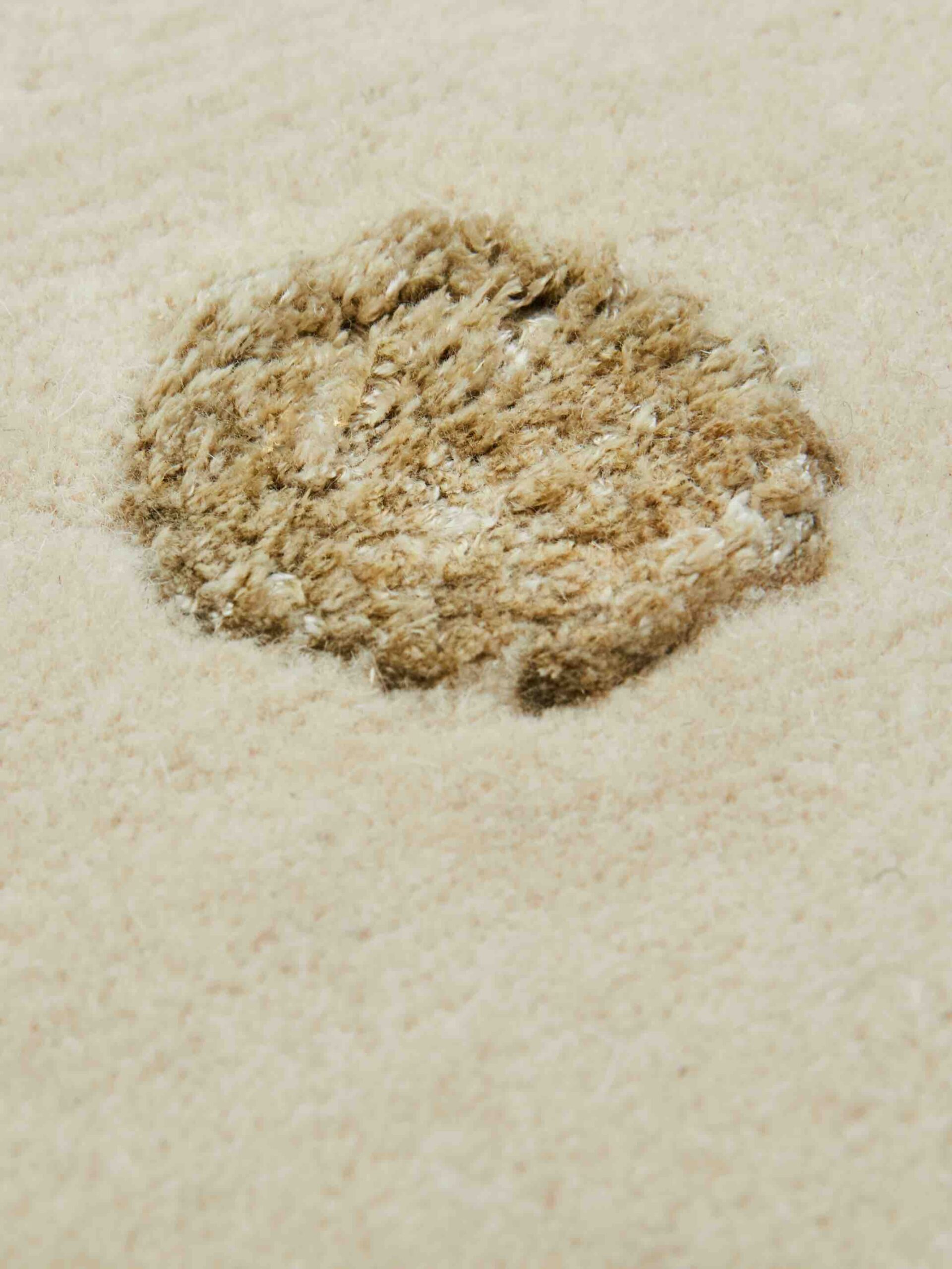 Круглый ковер Италия Punti Beige