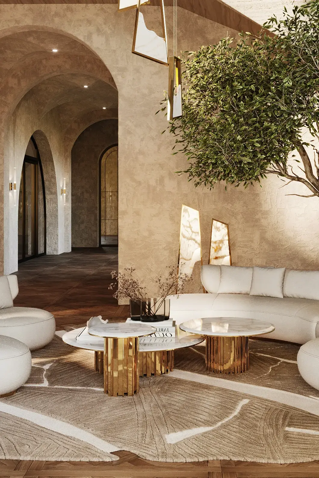 Набір трьох кавових столиків Imperial - 13