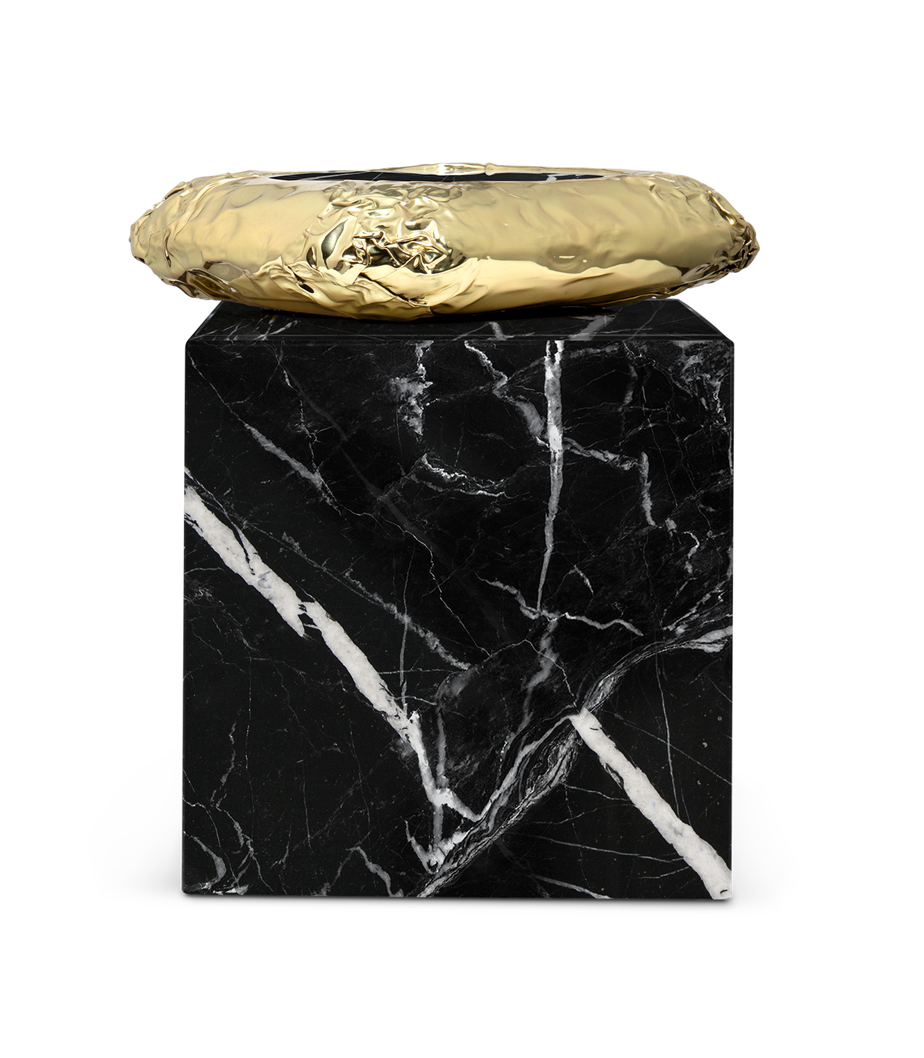 Приставной столик Megalith Nero Marquina