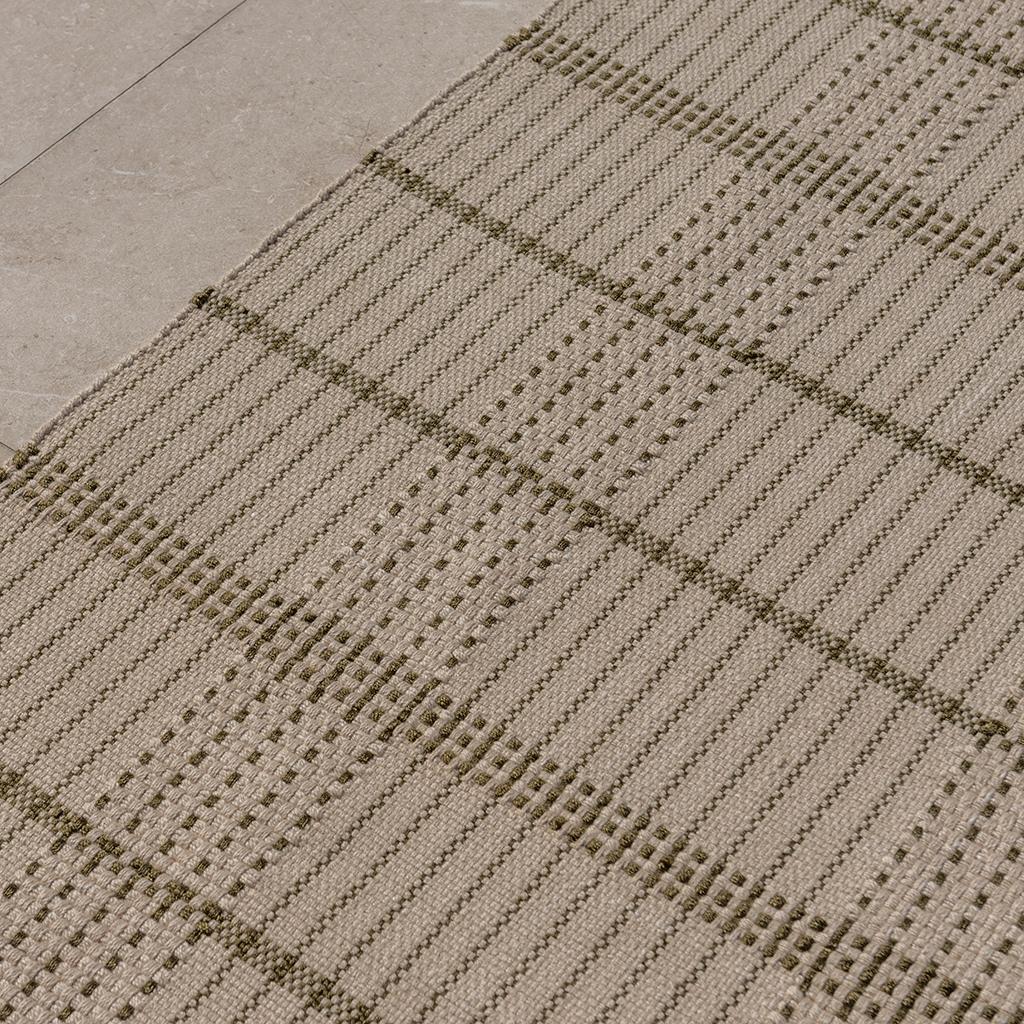 Ковер уличный Zona Olive Stitch 495707 | Размер: 160 x 230 см