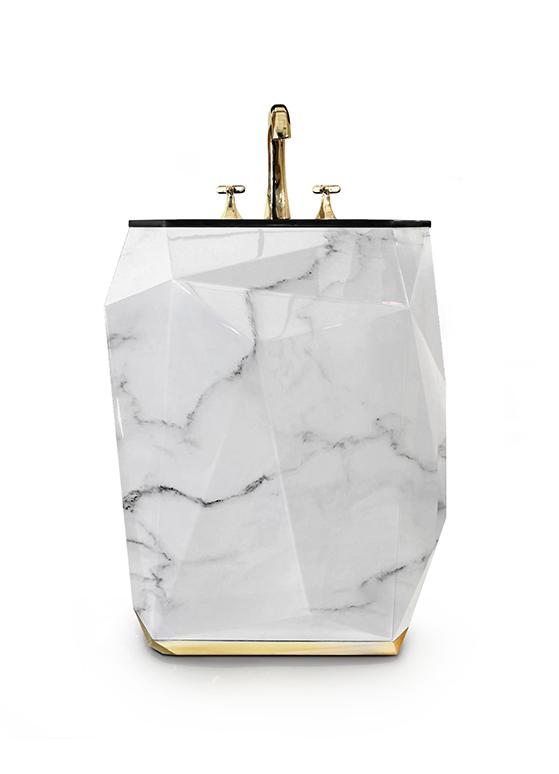 Раковина на пьедестале Jewel Faux Marble