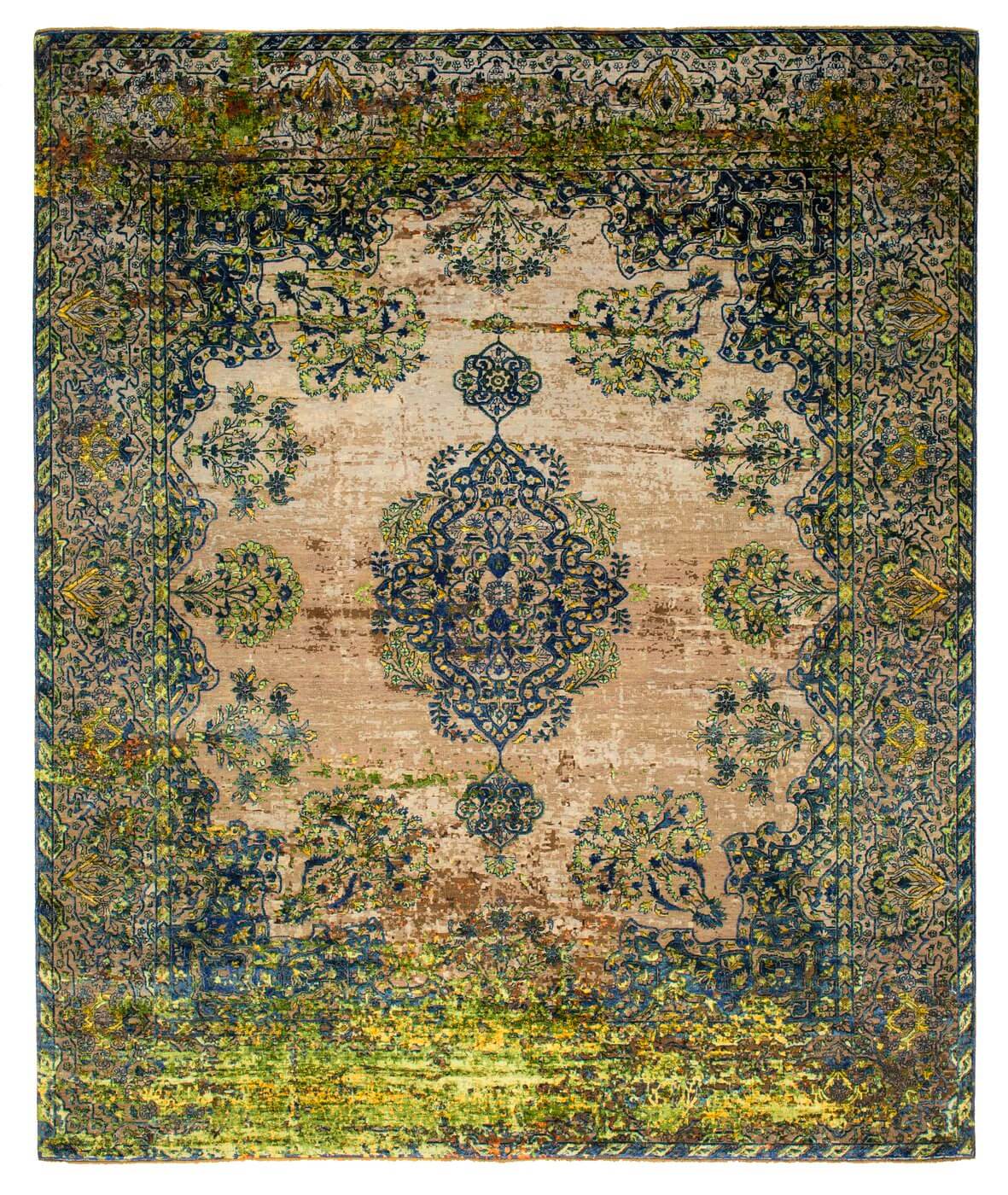 Килим ексклюзивний Kirman Robson Artwork 19 Green