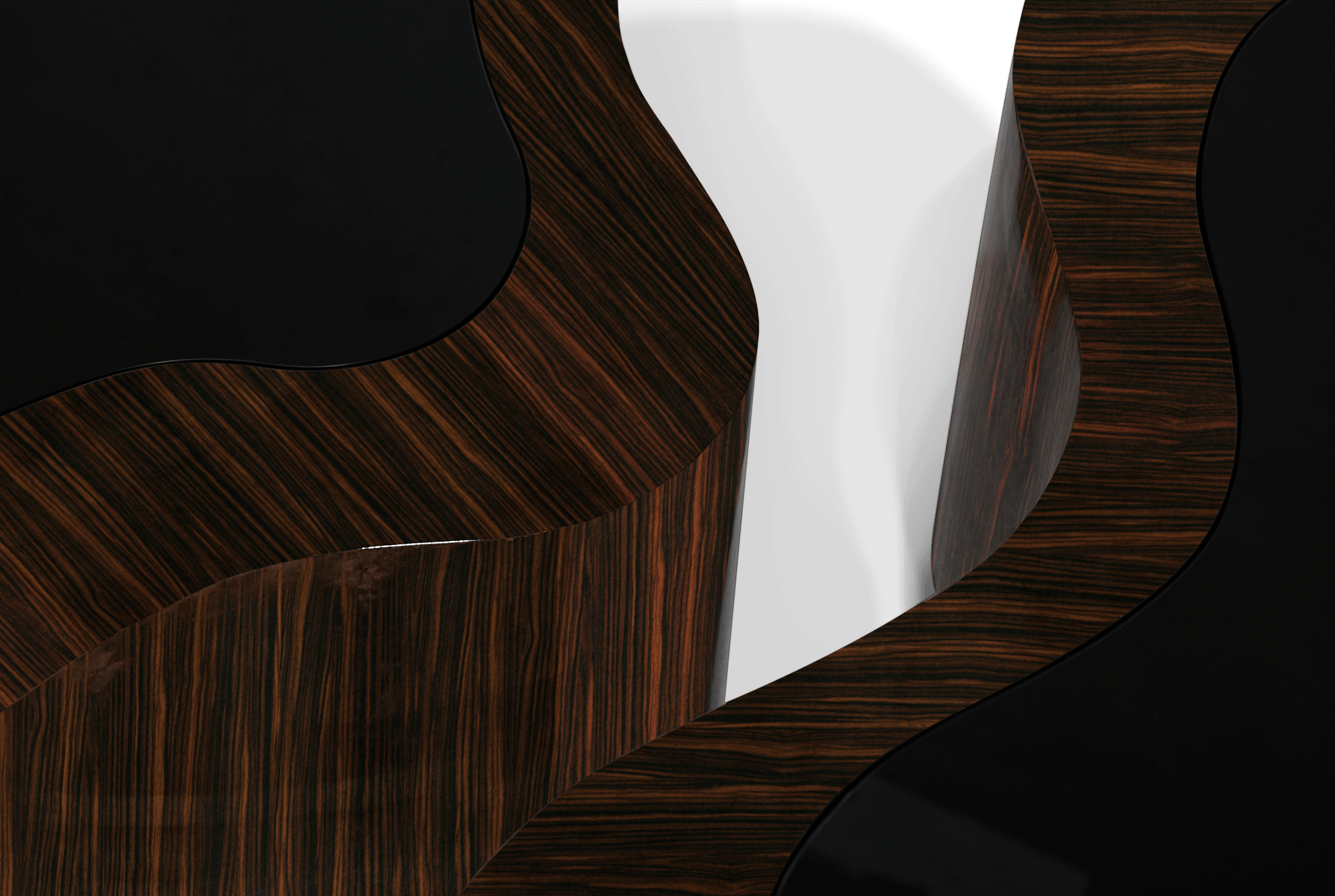 Журнальный столик Crest Ebony Set | Конфигурация: Small