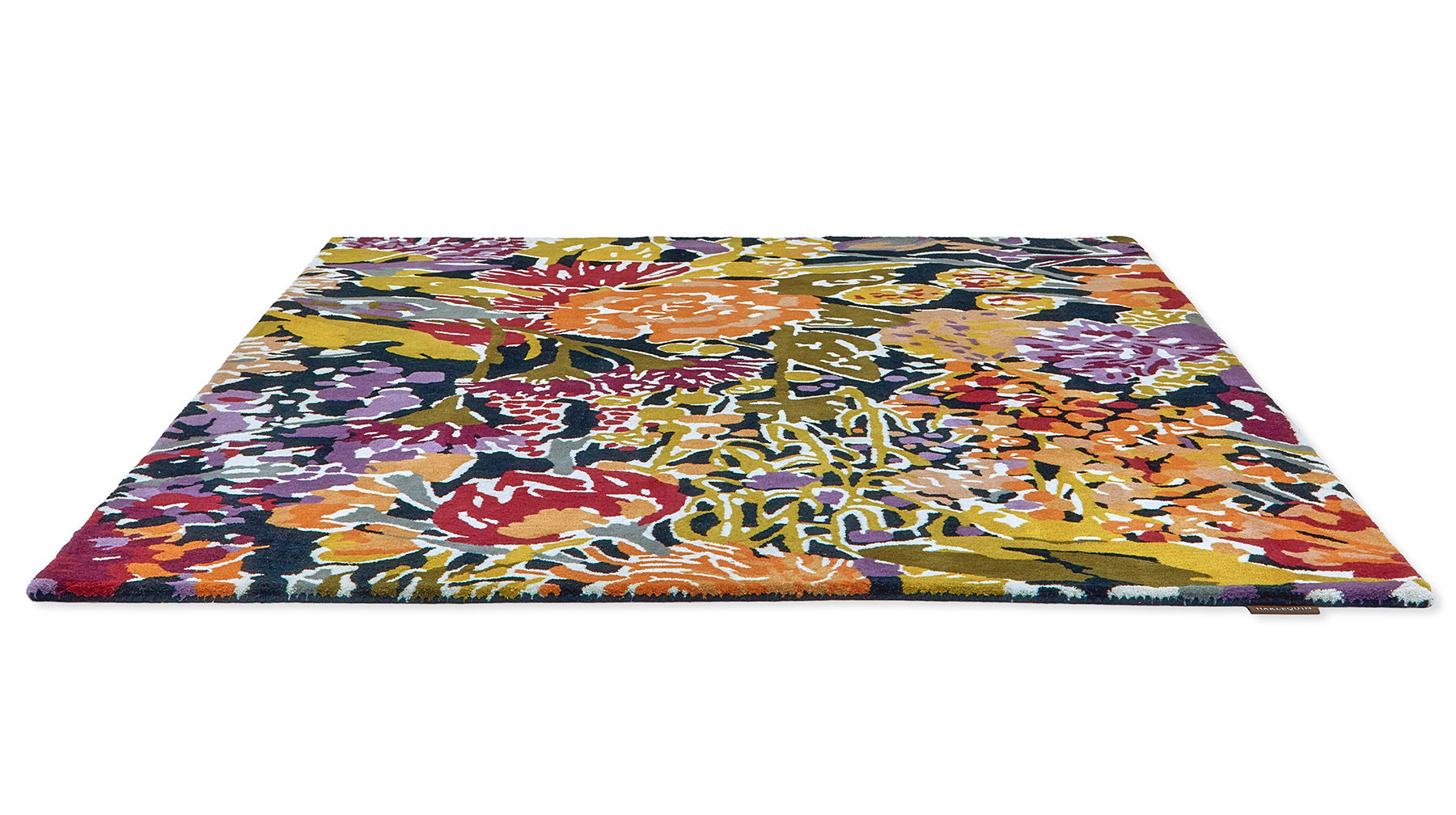 Ковер ручной работы Sanguine Aubergine ☞ Размер: 140 x 200 см