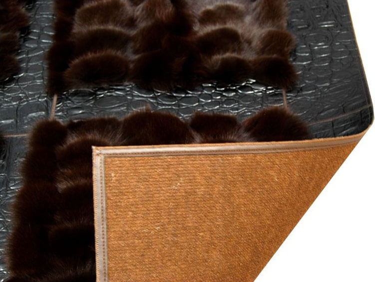 Ковер из меха и кожи Fox Fur | Размер: 300 x 400 см