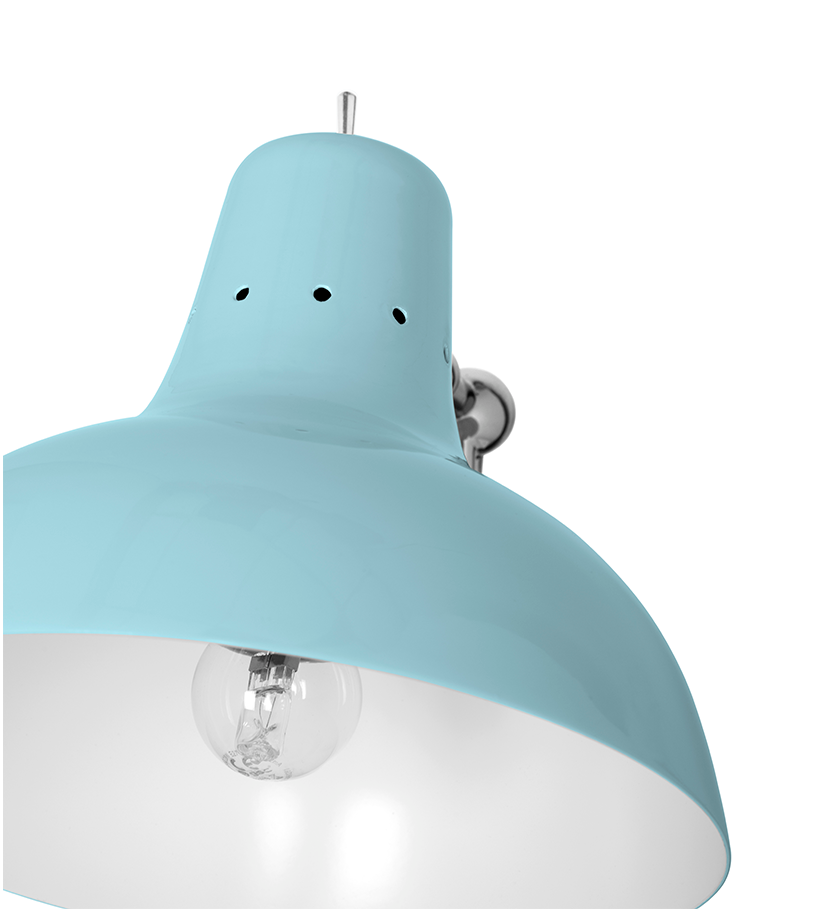 Celestia Blue Desk Lamp